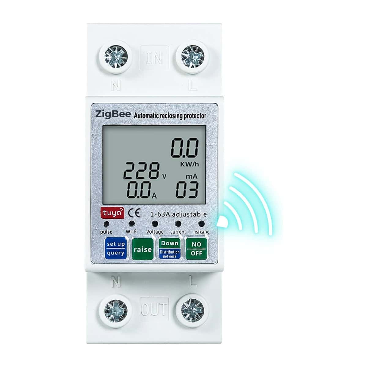 CÔNG TƠ ĐIỆN TỬ ZIGBEE TUYA CÔNG TƠ ĐIỆN TỬ ZIGBEE TUYA