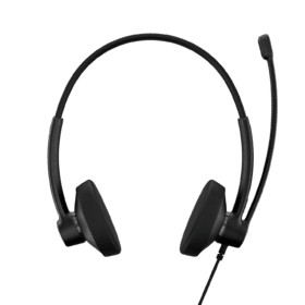 EPOS IMPACT 100 MS Stereo USB-C + USB-A — Tai nghe đàm thoại chuyên nghiệp, mic chống ồn.